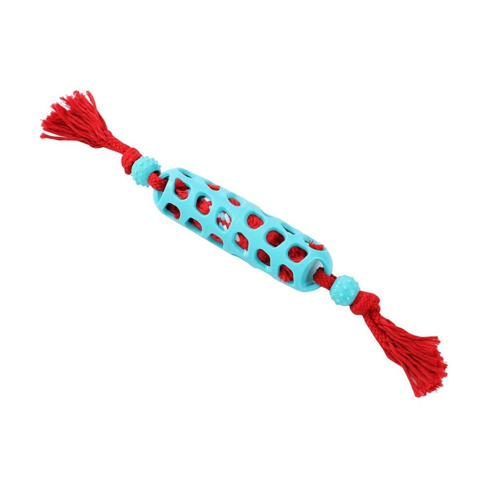 Paws and Claws Squeak & Tug Baton/Rope Pet Dog Chew/Fetch Toy 45x5x5cm Assorted (6 Pack) — image 9