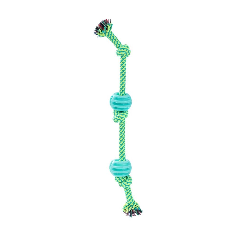 Paws and Claws Assorted Durable Rope & Ball Tugger Pet Dog Chew/Tug Toy — image 4
