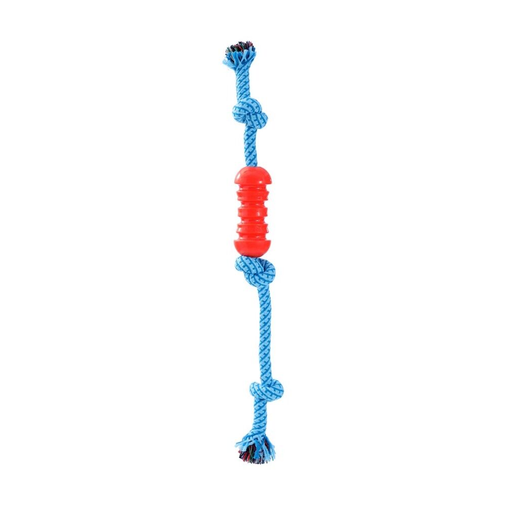 Paws and Claws TPR Rope Baton Tugger Dog Toy Durable 37x15x1.7cm Assorted (6 Pack) — image 9
