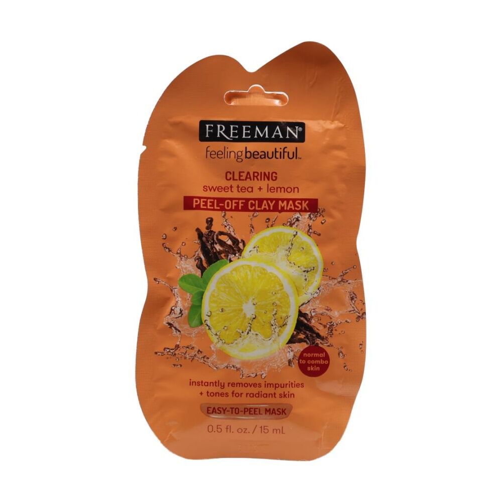 Freeman Sweet Tea & Lemon Acne Clearing Peel Clay Mask Normal To Combo Skin