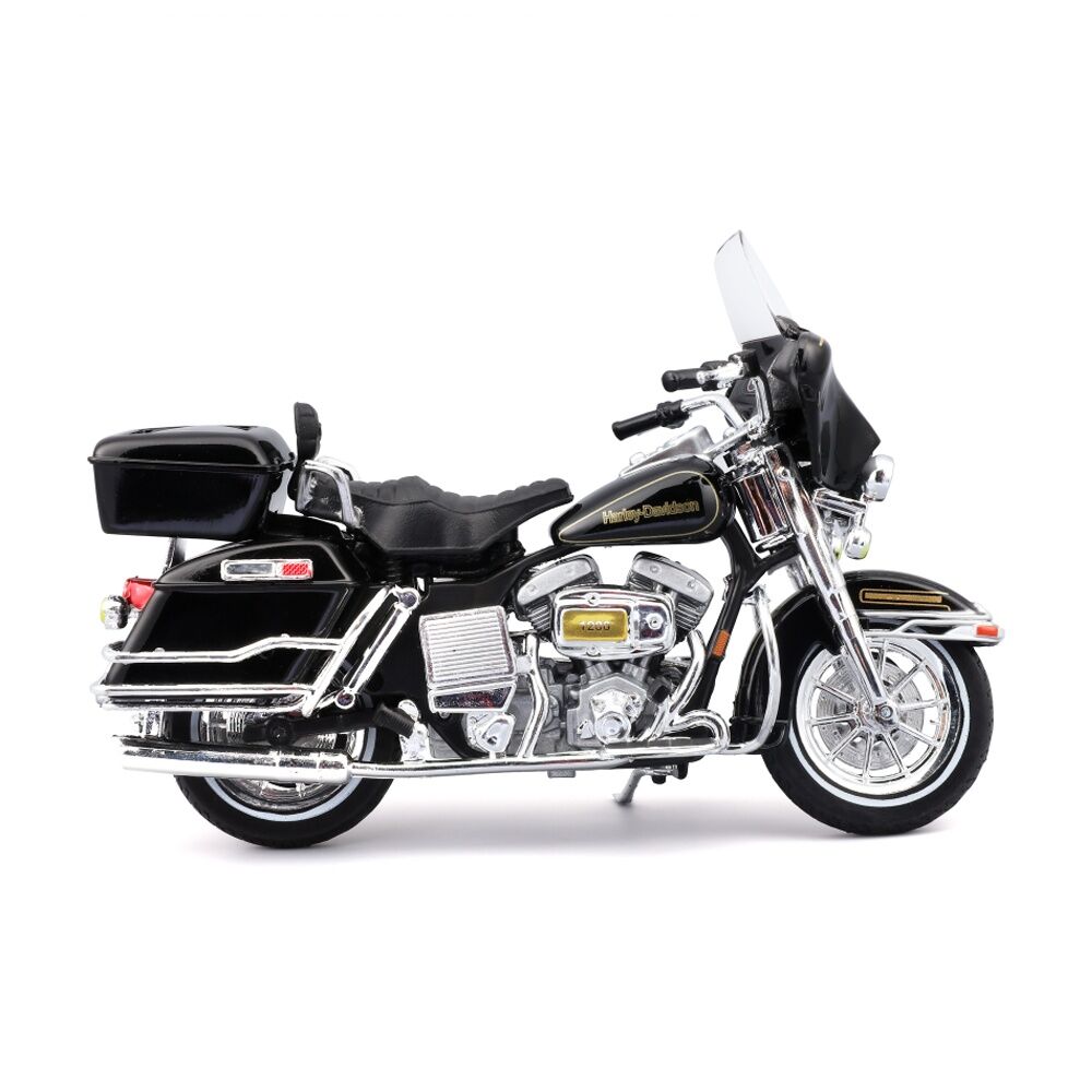 Maisto 1 18 Motorcycle Duos 2 Pack 1970s Die Cast Model Set Harley Davidson Replica Chrome Black Finish 75cm — image 10