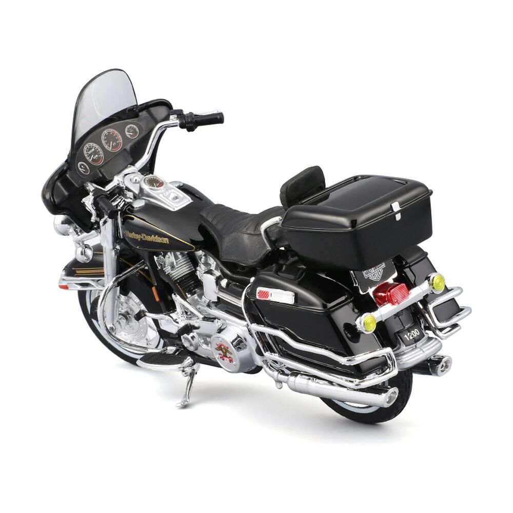 Maisto 1 18 Motorcycle Duos 2 Pack 1970s Die Cast Model Set Harley Davidson Replica Chrome Black Finish 75cm — image 9