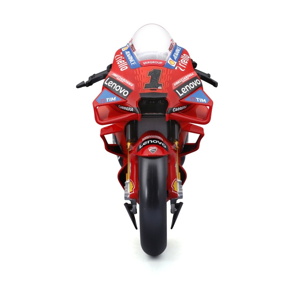 Maisto Moto GP Ducati Bagnaia Model 2024 World Champion Replica Toy Bike — image 2