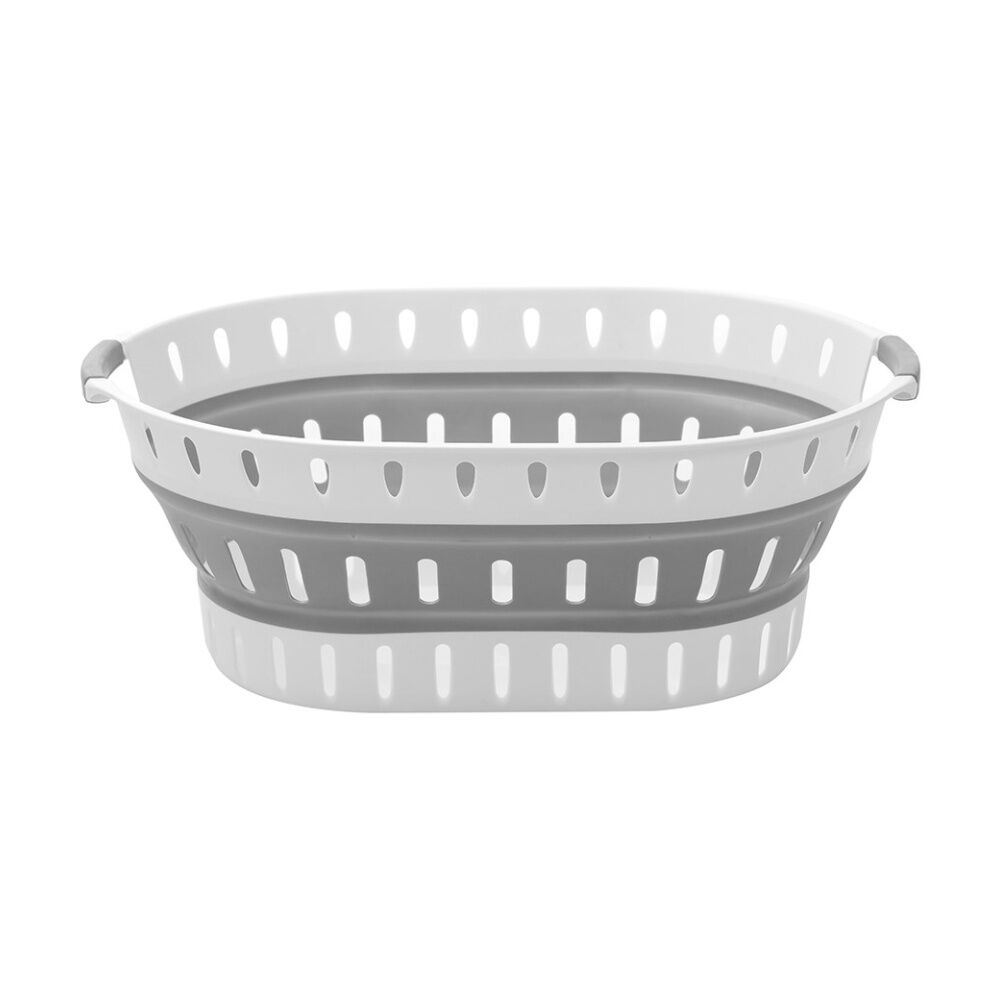Boxsweden Collapsible Oval Laundry/Clothing Carry Basket 36L Assorted (4 Pack) — image 7