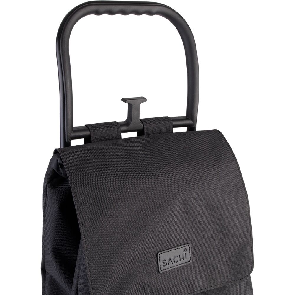 Sachi Swift Steel Frame Shopping Trolley Black 38L Capacity 20kg Load Limit Sachi — image 5