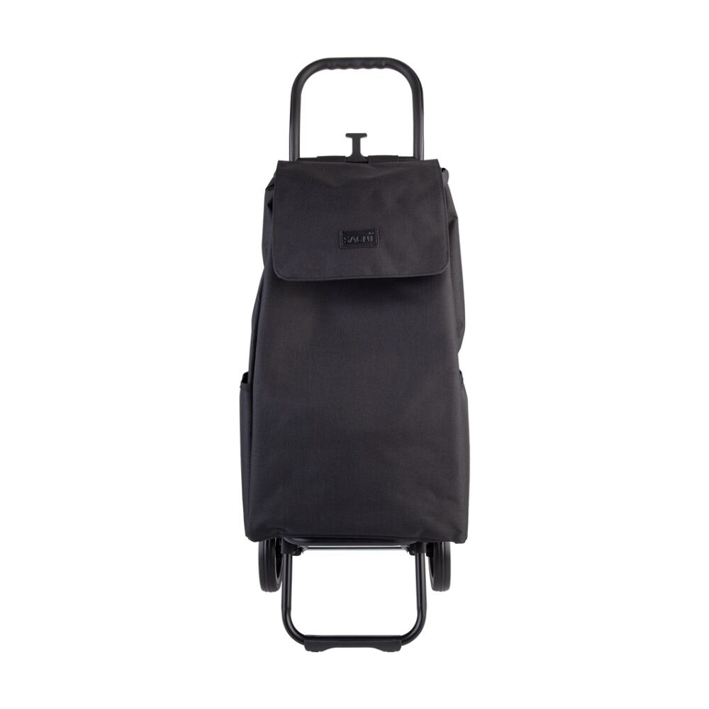 Sachi Swift Steel Frame Shopping Trolley Black 38L Capacity 20kg Load Limit Sachi — image 2