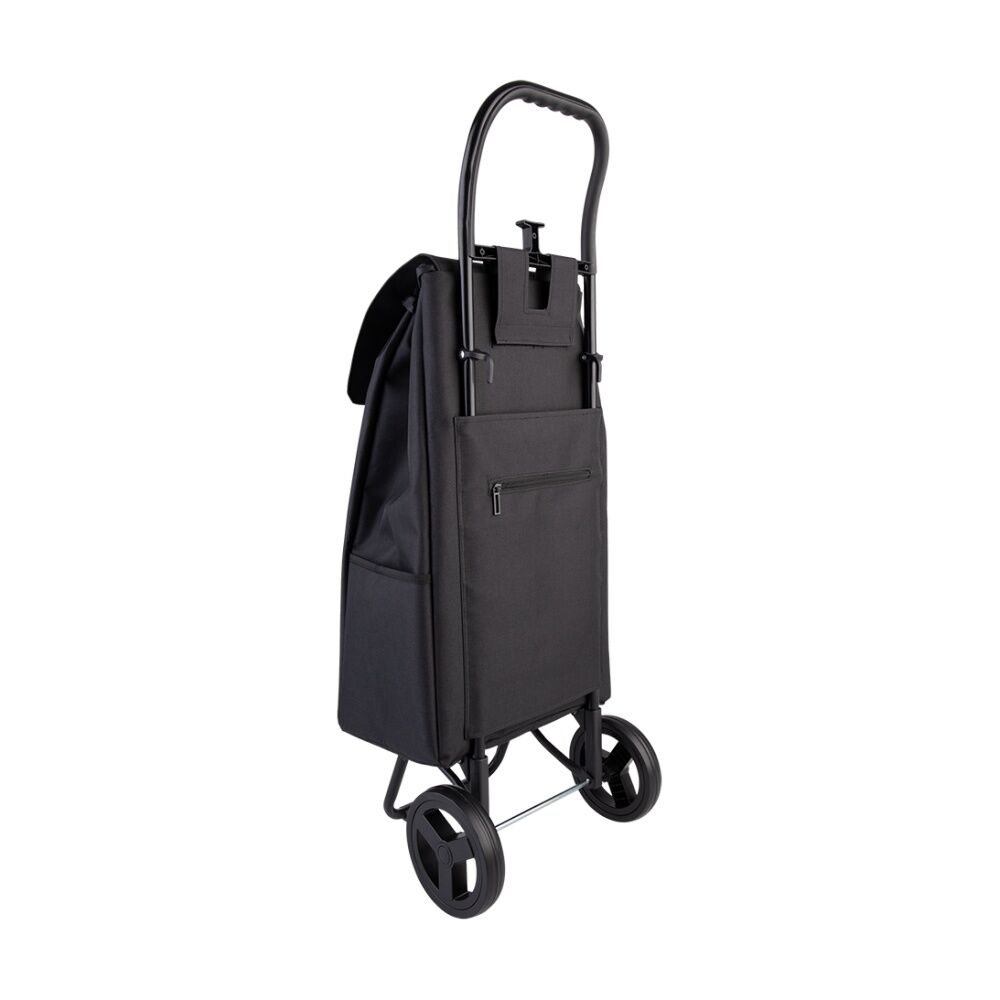 Sachi Swift Steel Frame Shopping Trolley Black 38L Capacity 20kg Load Limit Sachi — image 3