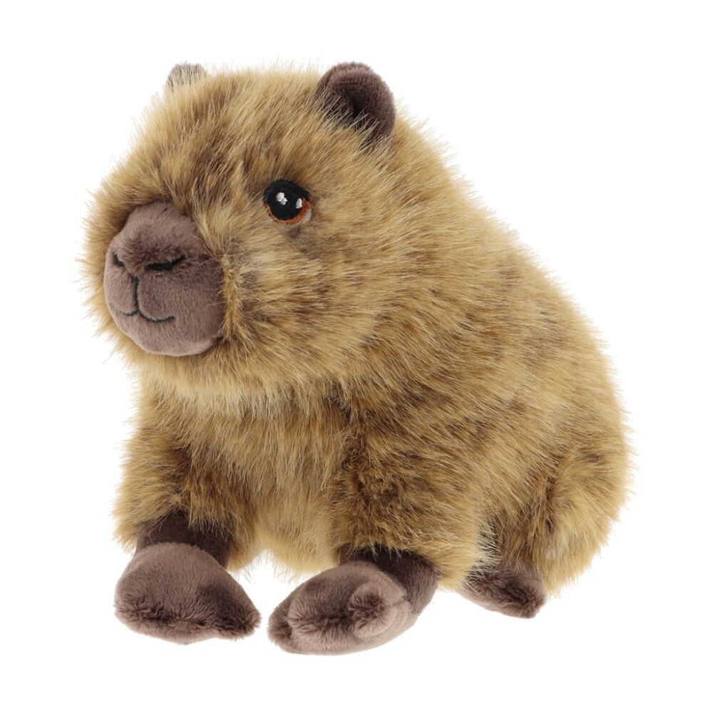 Keeleco Delux Plush Soft Toy Eco-Friendly Huggable Animal Capybara (2 Pack) — image 2