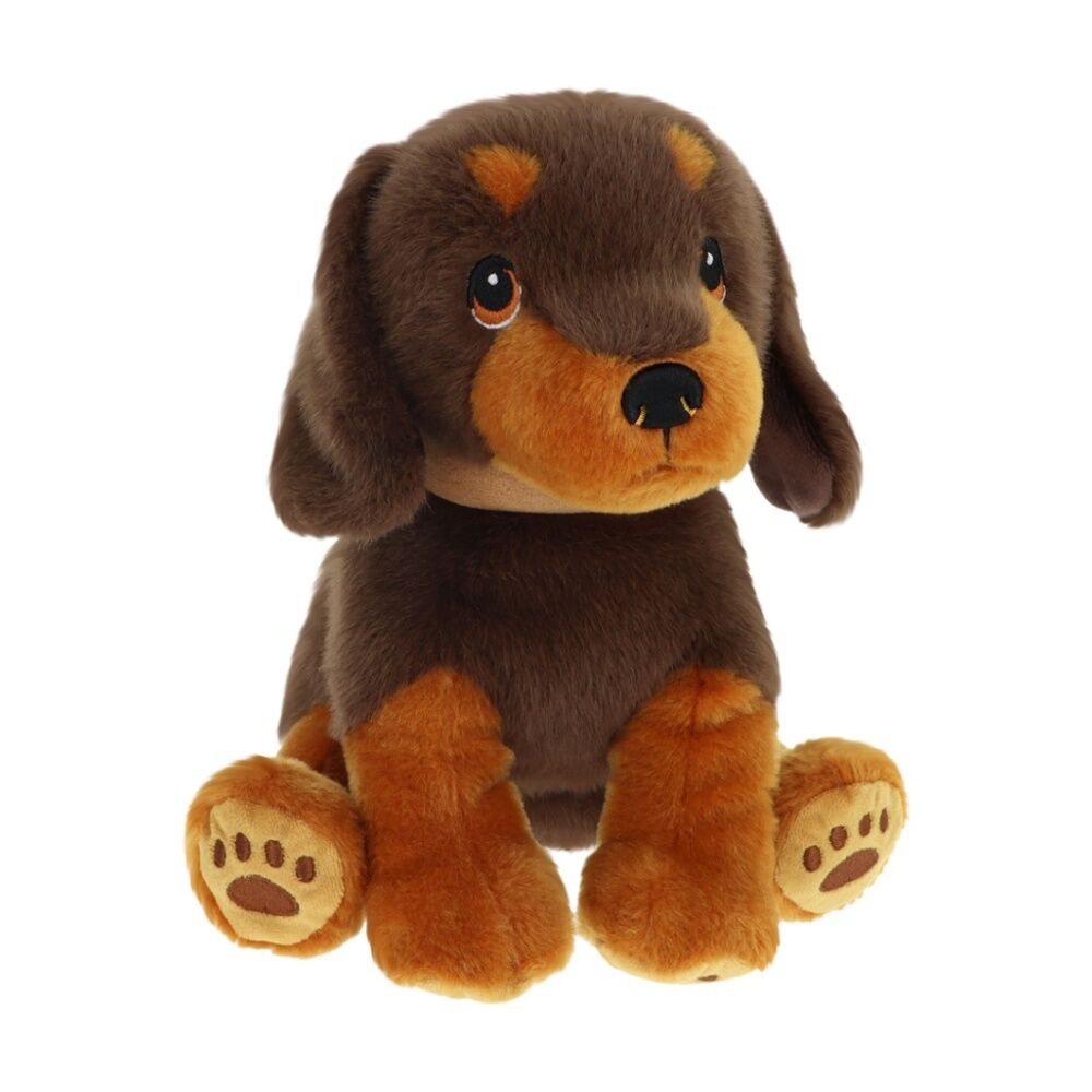Keeleco Dach Puppy Love 100% Recycled Material Huggable Animal Plush Toy