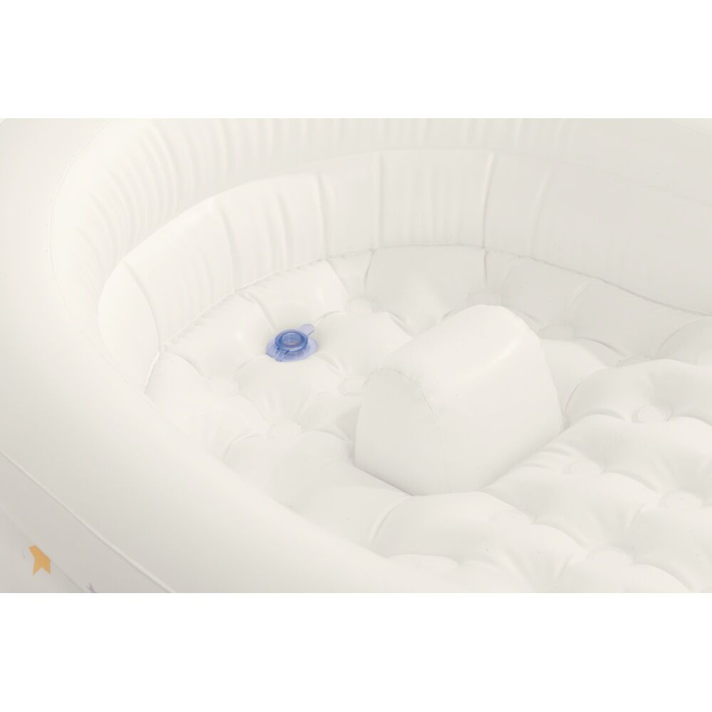 Intex Starry Inflatable Baby Bath Cushioned Portable White 0-12m Infant Tub — image 5