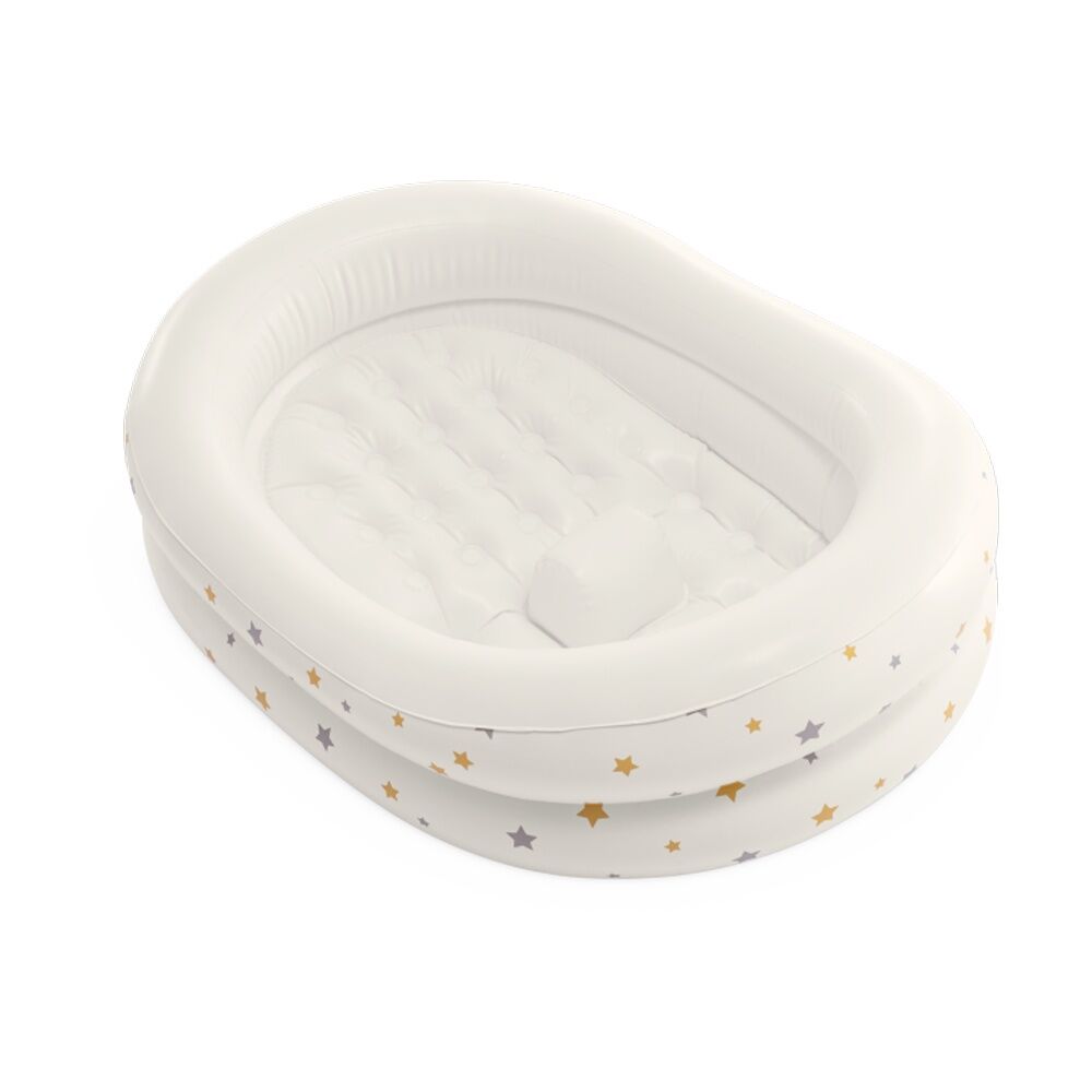Intex Starry Inflatable Baby Bath Cushioned Portable White 0-12m Infant Tub