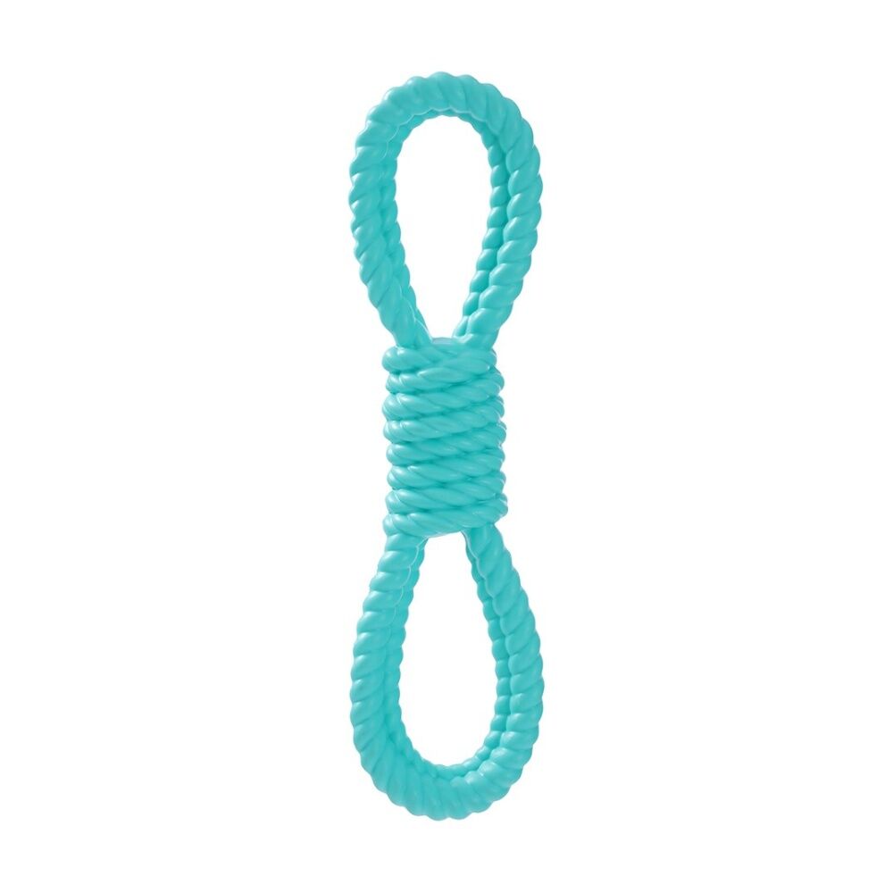 Paws and Claws Tug-Of-War Rubber Rope Pet Dog Chew/Tug Toy Assorted (12 Pack) — image 4