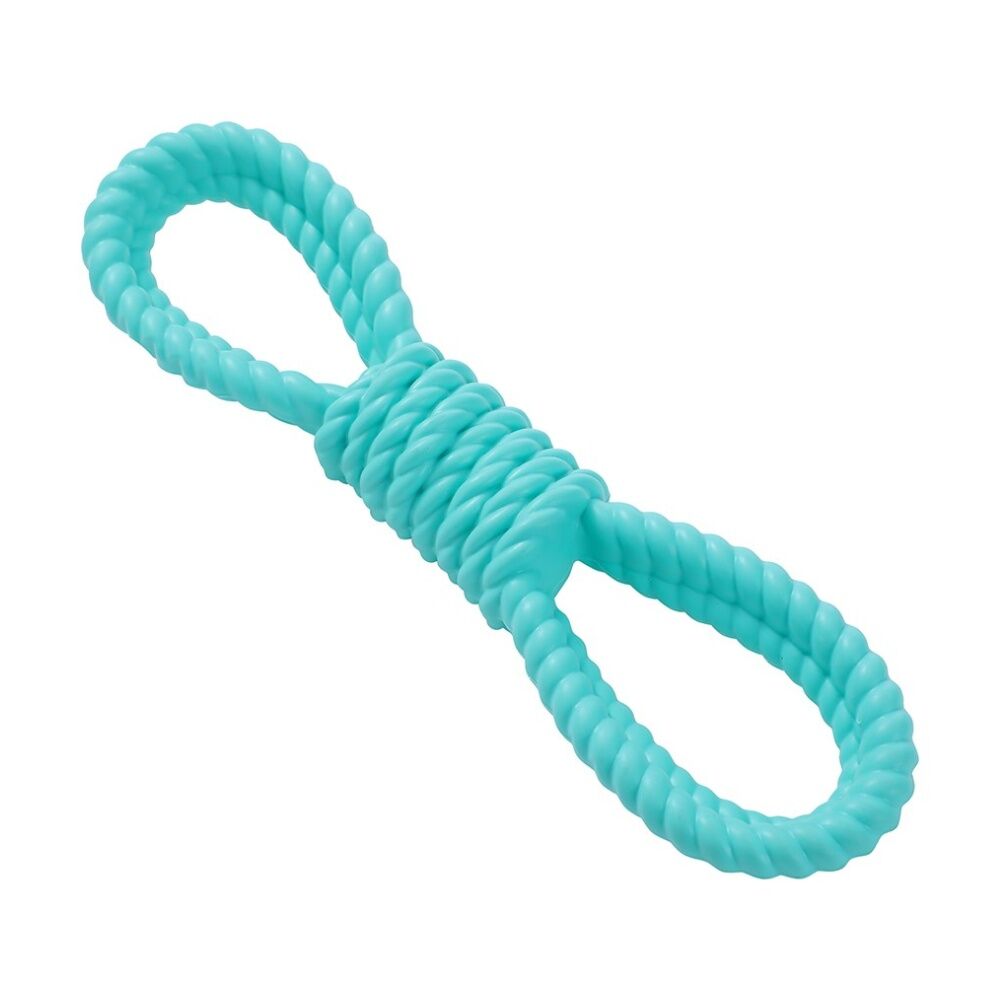Paws and Claws Tug-Of-War Rubber Rope Pet Dog Chew/Tug Toy Assorted (12 Pack) — image 5