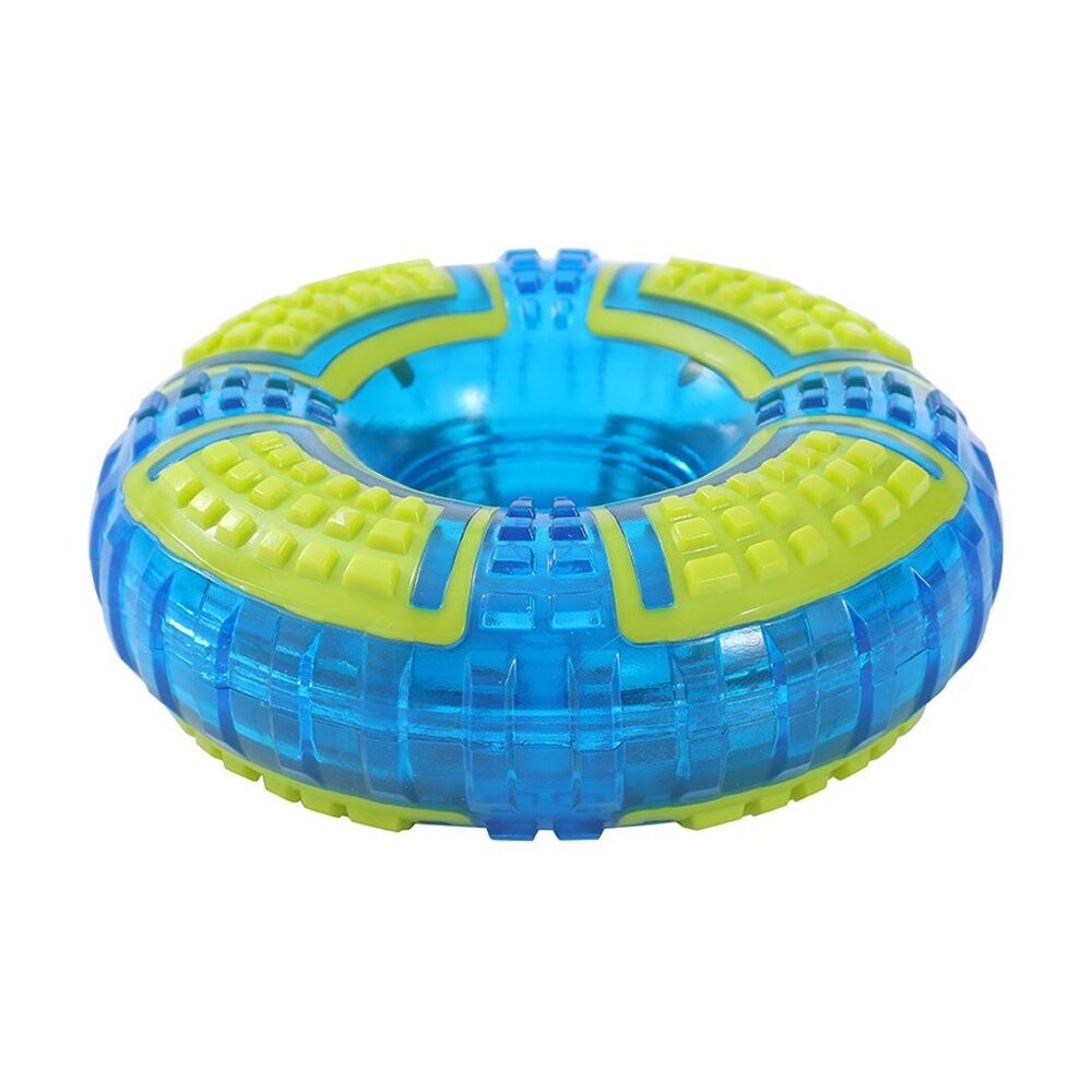 Paws and Claws Durable TPR Geo Dog Squeak & Chew Play Toy Assorted (12 Pack) — image 7