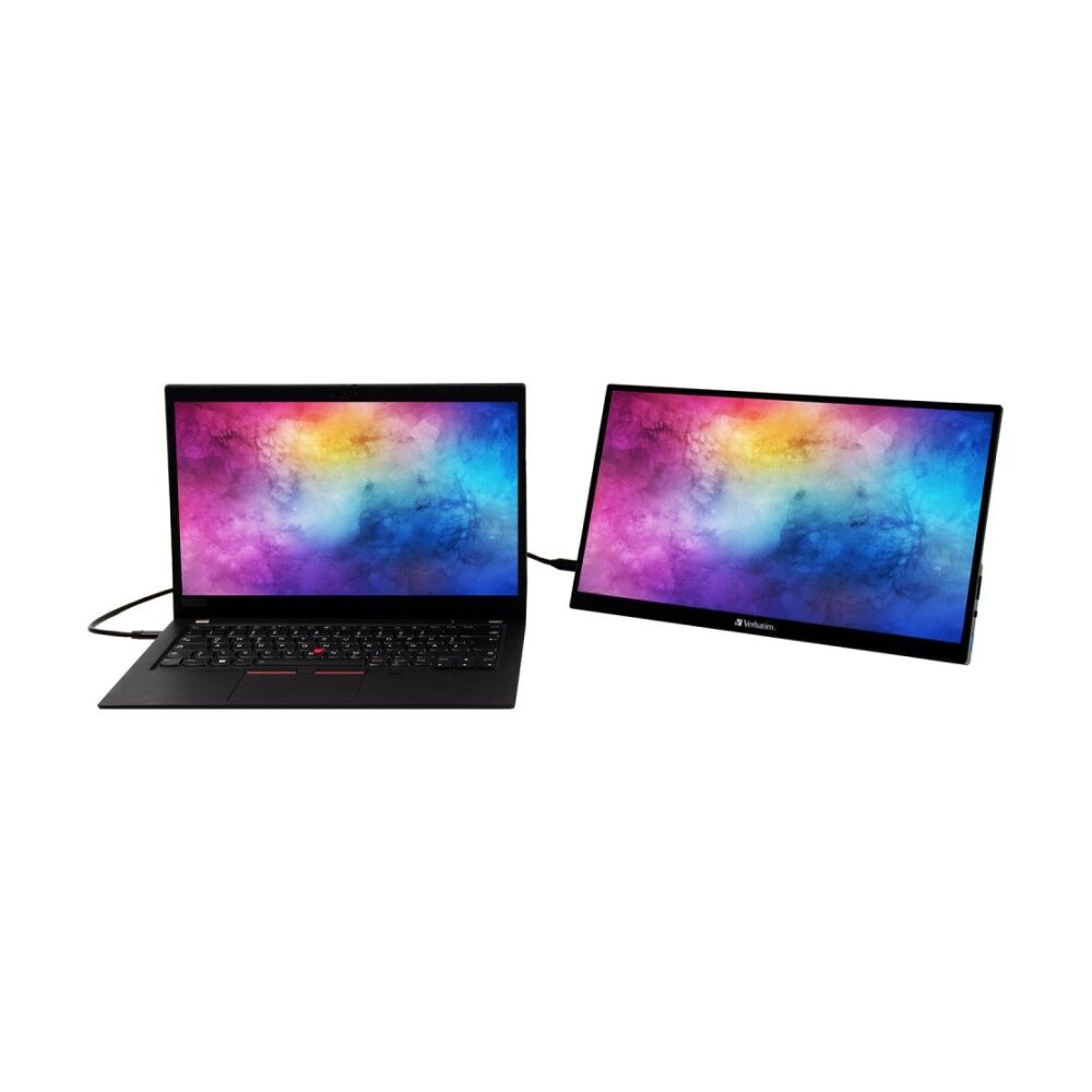 Verbatim 14 inch Metal Portable Touchscreen Monitor Full HD 1080p Usb-c/hdmi — image 5