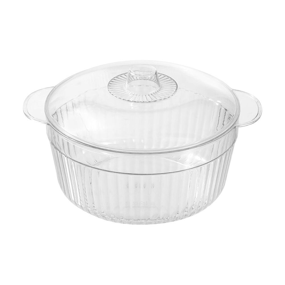Lemon and Lime Crystal Vista Lidded Food Storage Bowl/Container 2.7L (6 Pack) — image 4