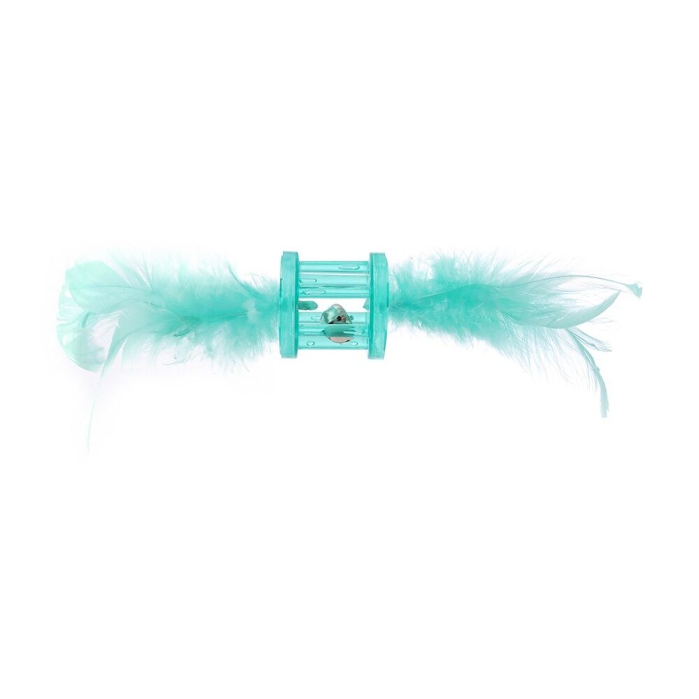 Paws and Claws Pounce Feather Rattle Pet Cat Batting/Pouncing Toy Assorted (6 Pack) — image 8