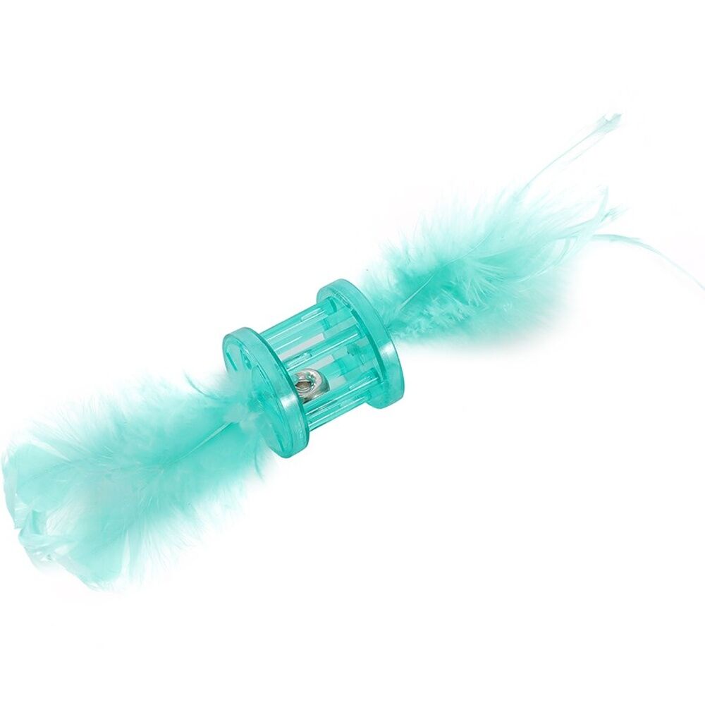 Paws and Claws Pounce Feather Rattle Pet Cat Batting/Pouncing Toy Assorted (6 Pack) — image 9