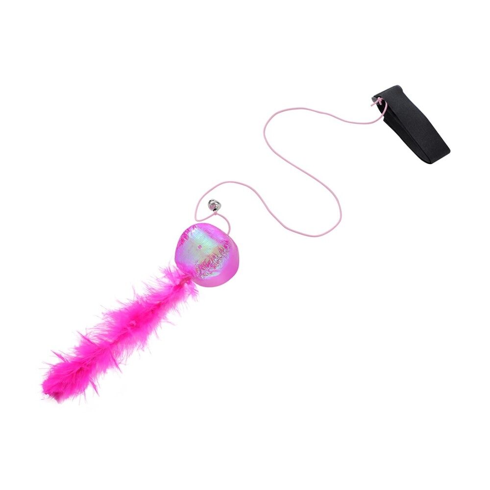 Paws and Claws Easy Wrap Cat Dangler Pouncing/Chase Toy 120x3cm Assorted (12 Pack) — image 9