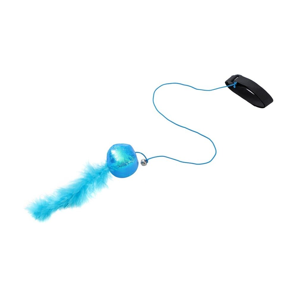Paws and Claws Assorted Easy Wrap Cat Dangler Pouncing/Chase Toy 120x3cm — image 4