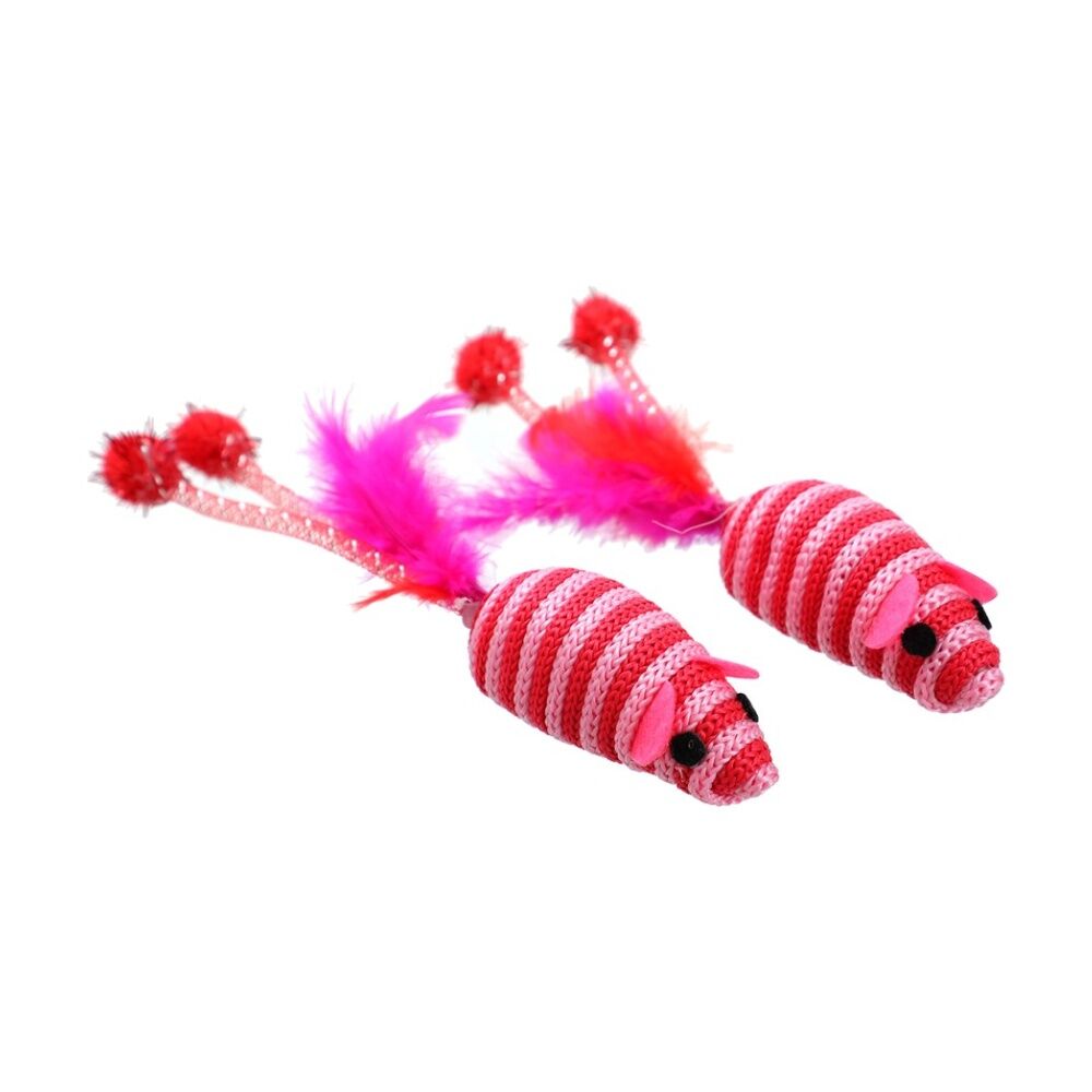 Paws and Claws String Interactive Cat Batting/Pouncing Play Toy Assorted (12 Pack) — image 9