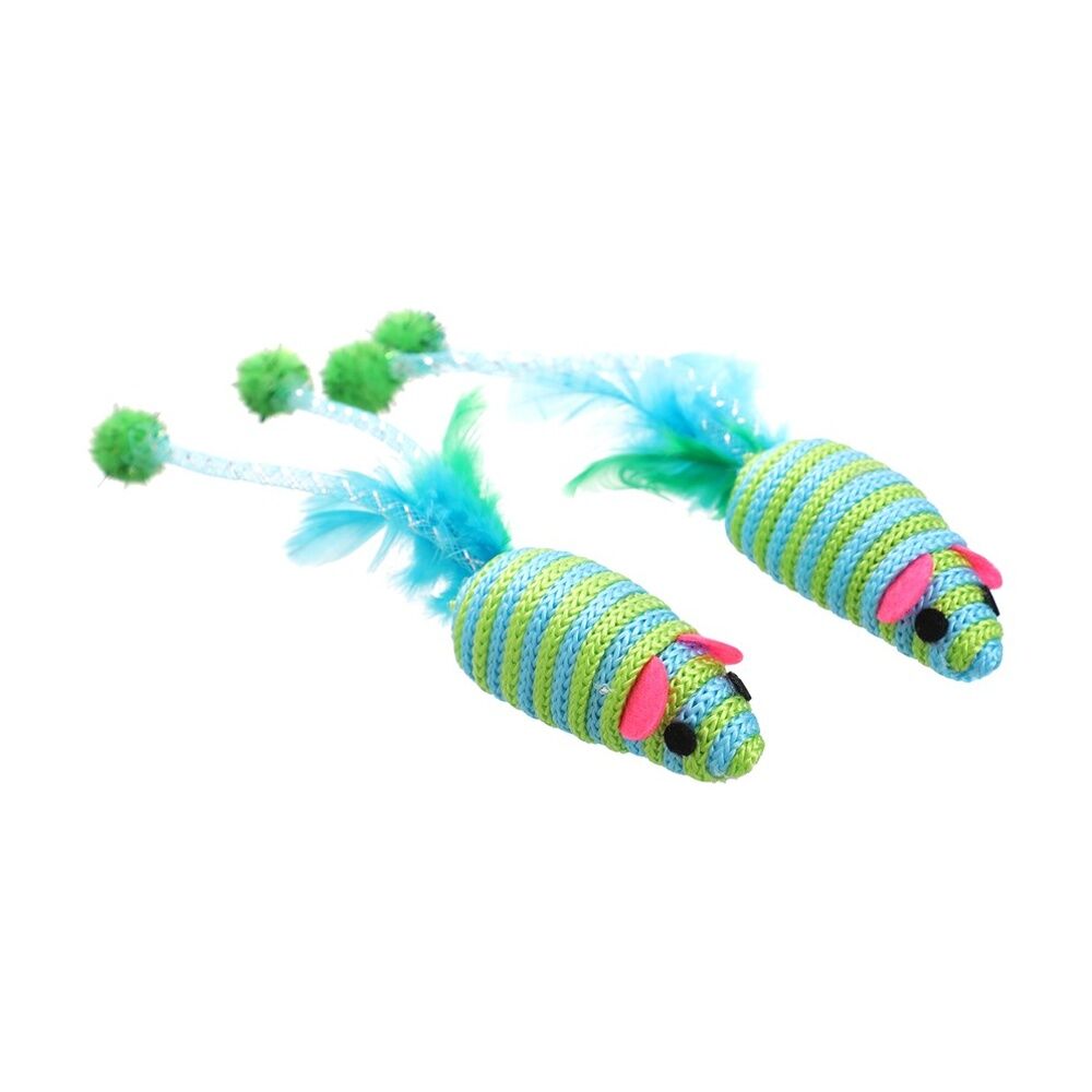 Paws and Claws String Interactive Cat Batting/Pouncing Play Toy Assorted (6 Pack) — image 6