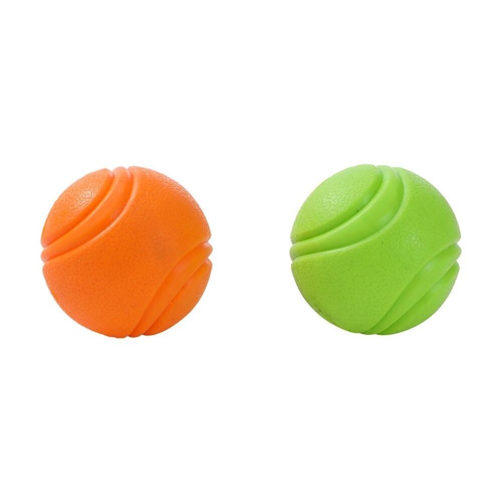 Paws and Claws 2pc Paws And Claws Solid Rubber Ball Pet Dog chase/Fetch Toy Set Assorted (12 Pack) — image 6