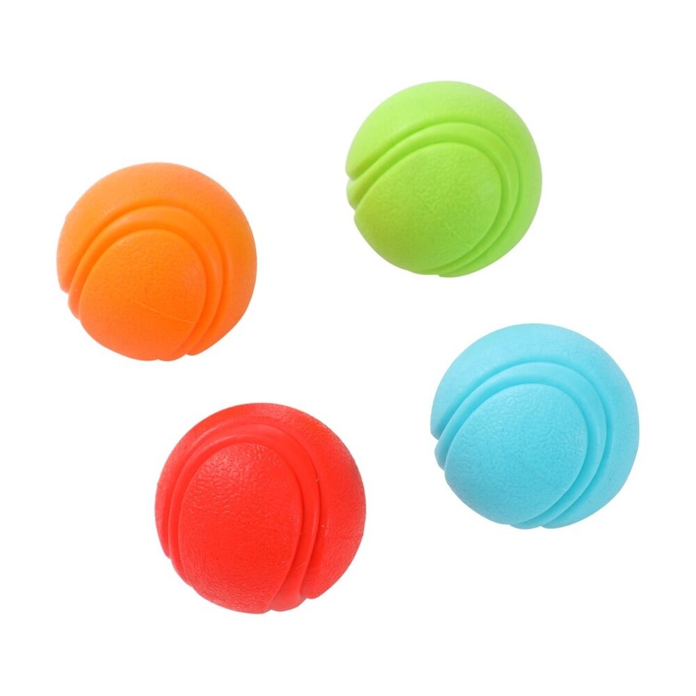 Paws and Claws 6x 2pc Solid Rubber Ball Pet Dog Chase Fetch Toy Set — image 4