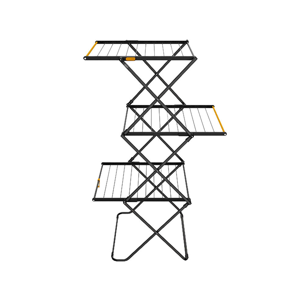 Joseph Joseph Black AirFrame Max 3-Tier Clothes/Laundry Drying Airer