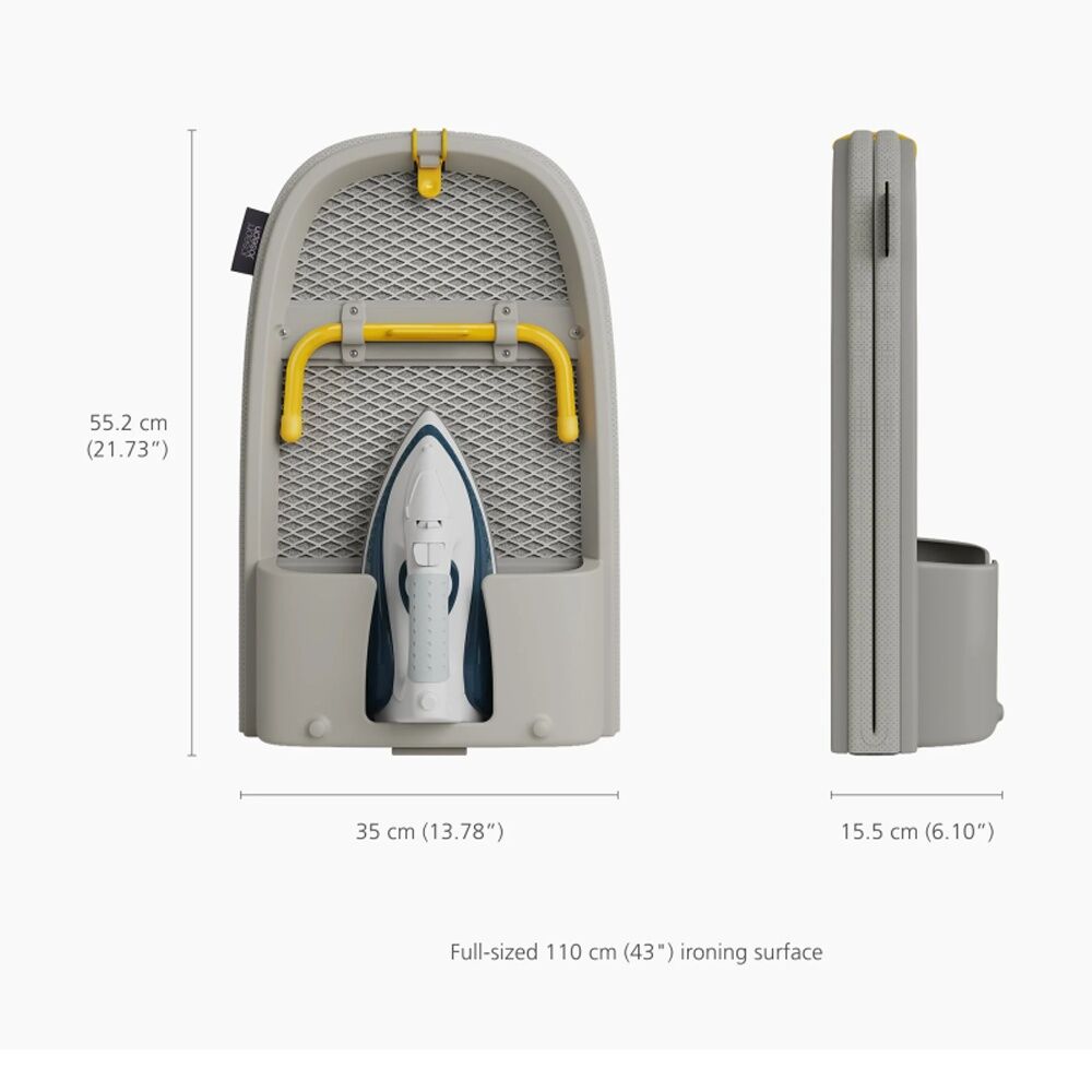 Joseph Joseph 55.19x35x15.49cm Ecru Pocket Max Clothing/Laundry Ironing Board — image 2