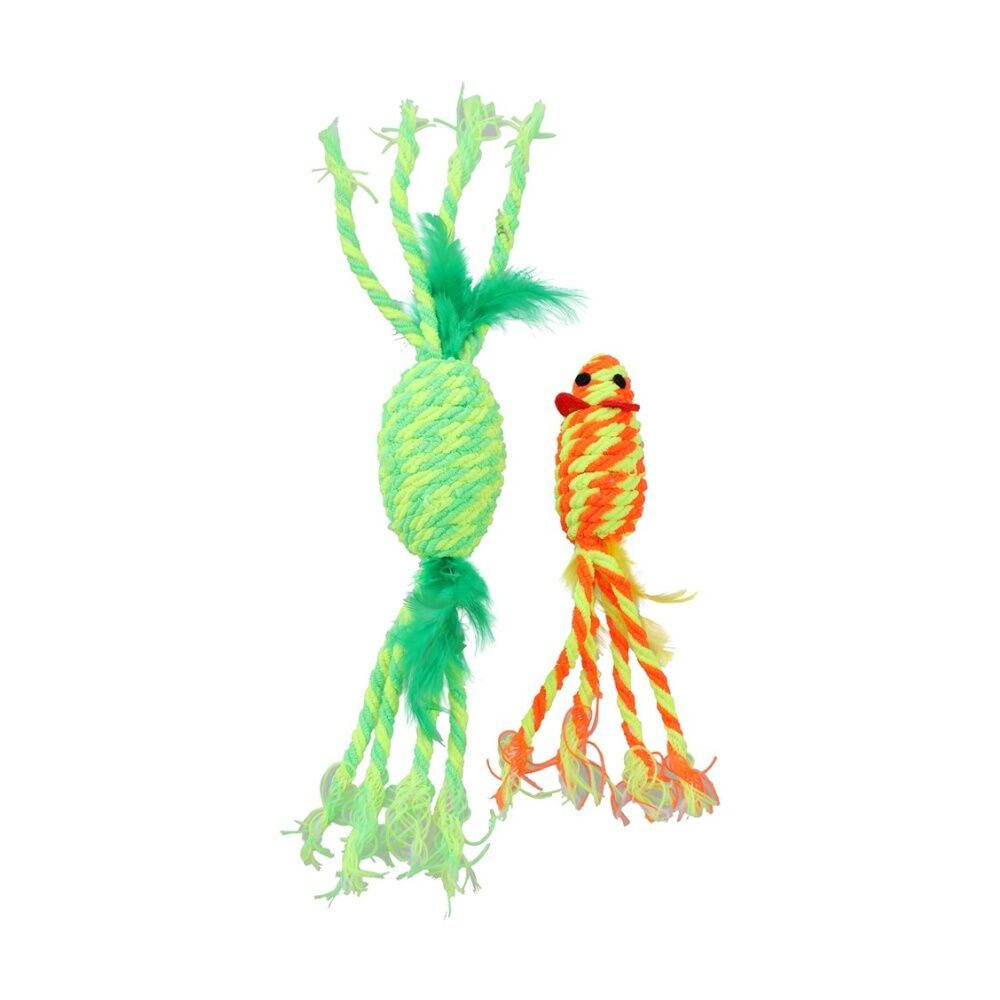 Paws and Claws 6pk 2pc Stretchy Interactive Cat Pounce Batting Play Toy — image 5