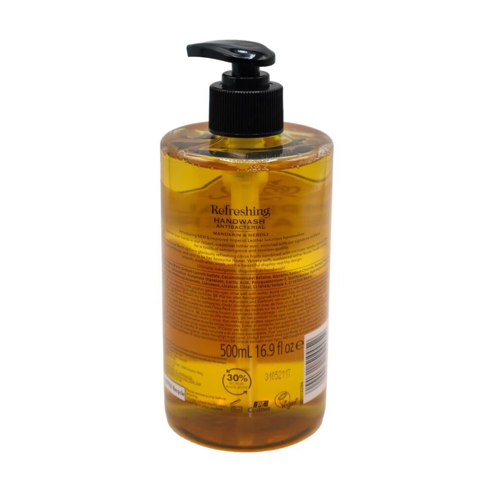 Imperial Leather Refreshing Antibacterial Hand Wash Mandarin & Neroli 500ml (12 Pack) — image 5