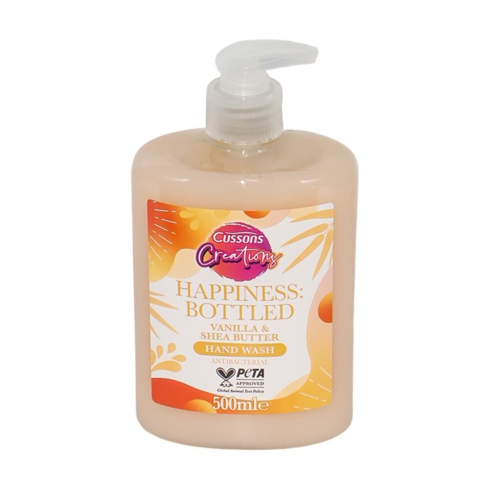 Cussons Creations Vanilla & Shea Butter Antibacterial Hand Wash 500ml Cussons