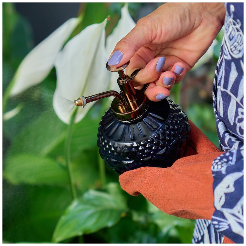 Annabel Trends Dark Blue Diamond Plant Gardening Mister Spray Bottle — image 4