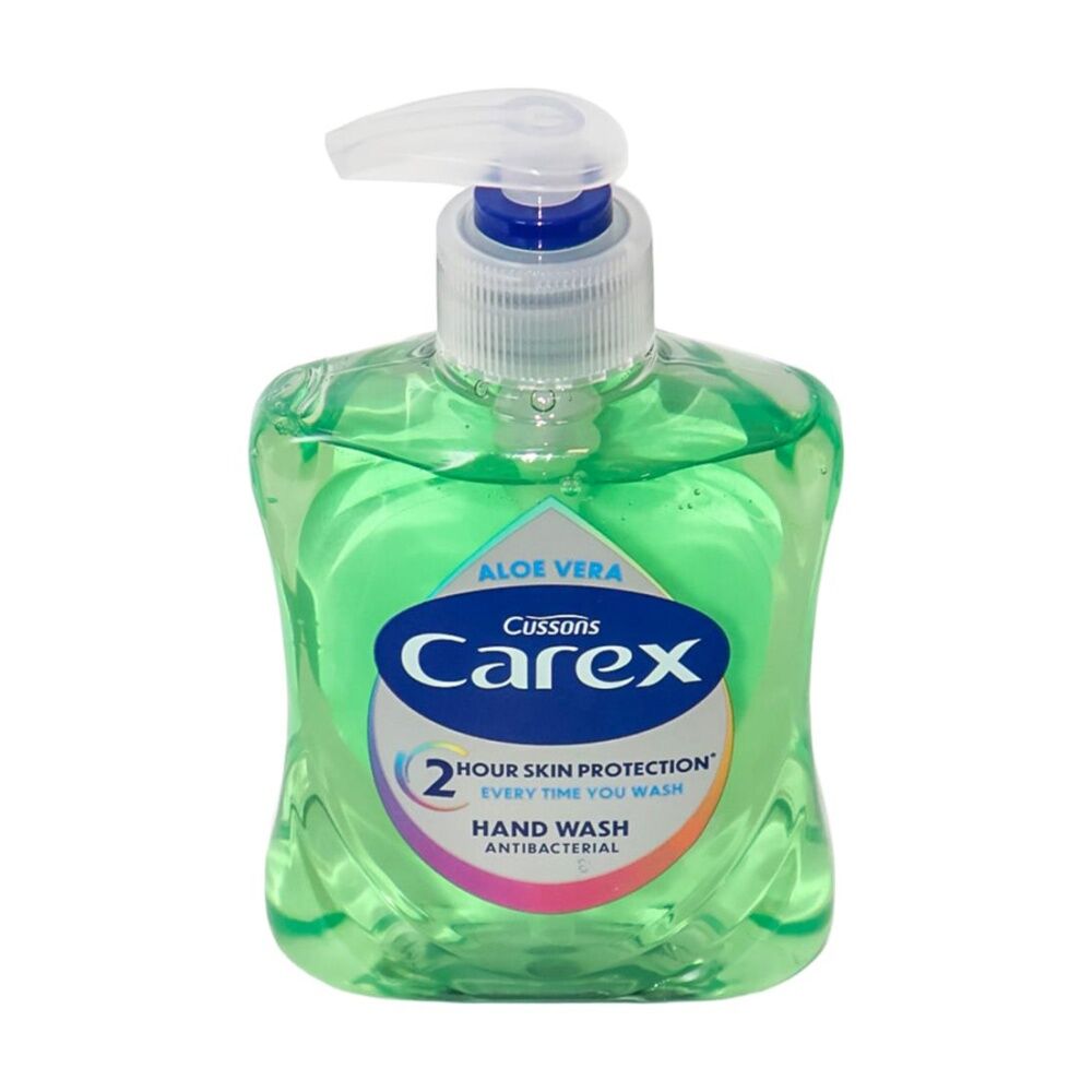Carex 2h Protection Antibacterial Liquid Hand Wash Aloe Vera Carex — 250ml