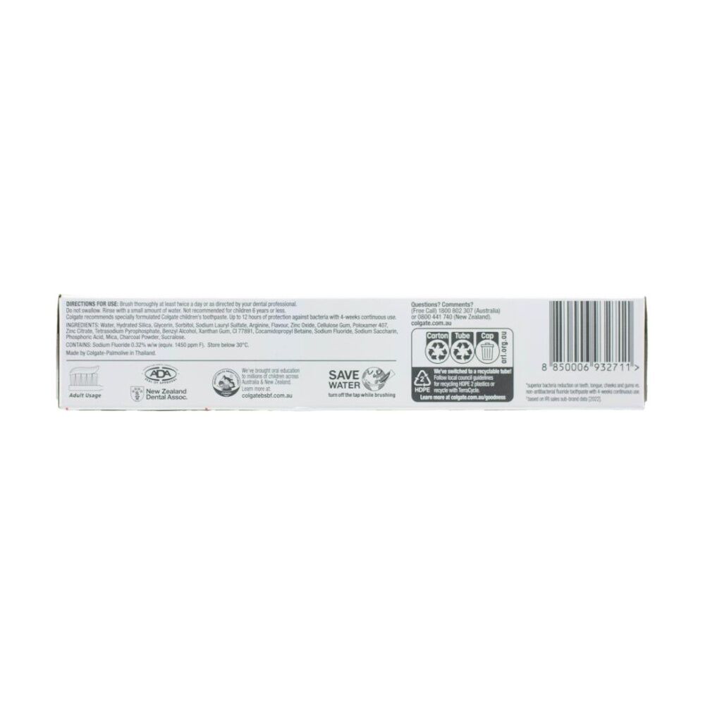 Colgate Total 12 Charcoal Deep Clean Oral Fluoride Toothpaste 200g (12 Pack) — image 4