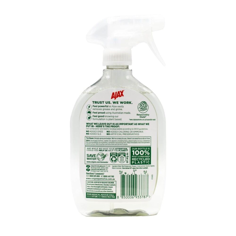 Ajax ECO 450mL Multipurpose Cleaner Coconut And Lime - Biodegradable Household Cleaning — image 2