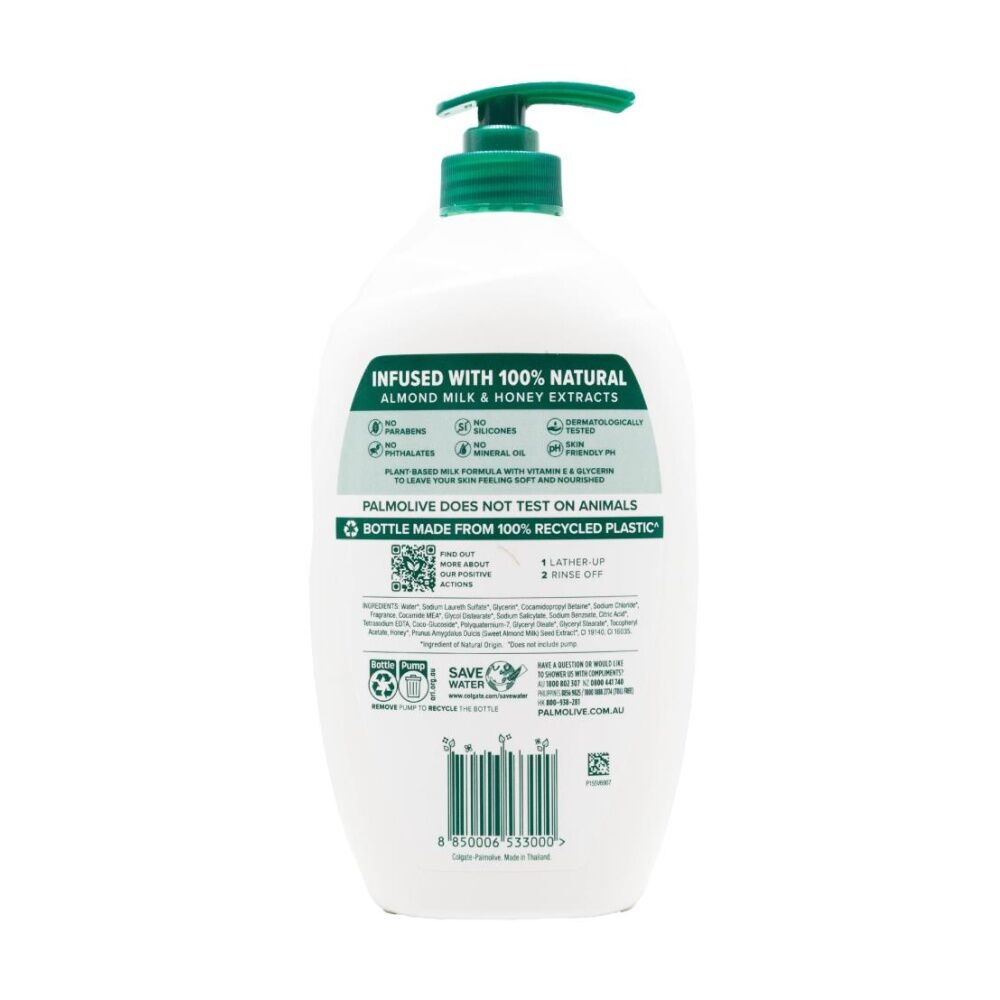 Palmolive 1L Vitamin E Milk & Honey Naturals Nourishing Skin Body Wash — image 2