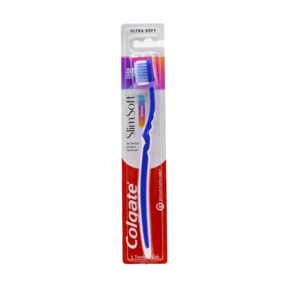 Colgate Multi Colour Slim Soft Ultra Toothbrush Dental Oral Health Care