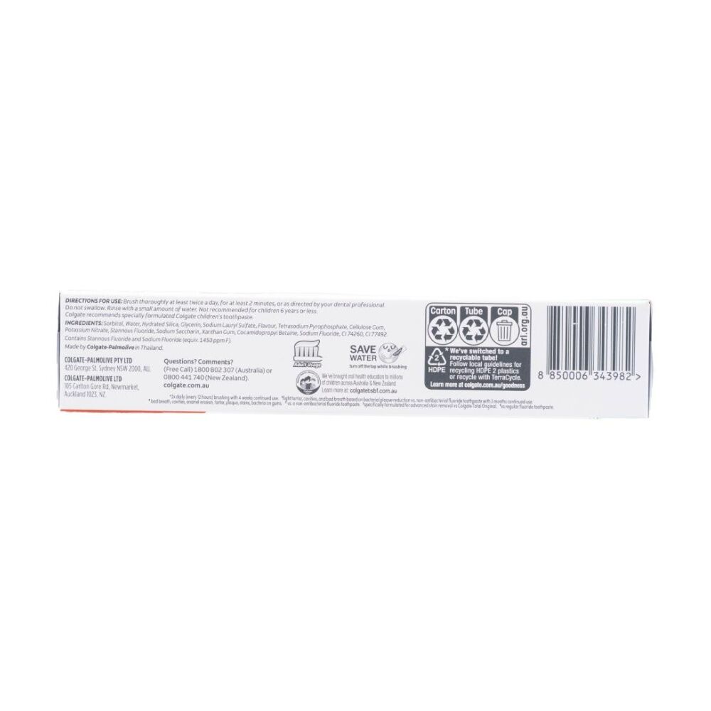 Colgate Active Fresh Total Prevention Fluoride Oral Toothpaste 200g — image 3