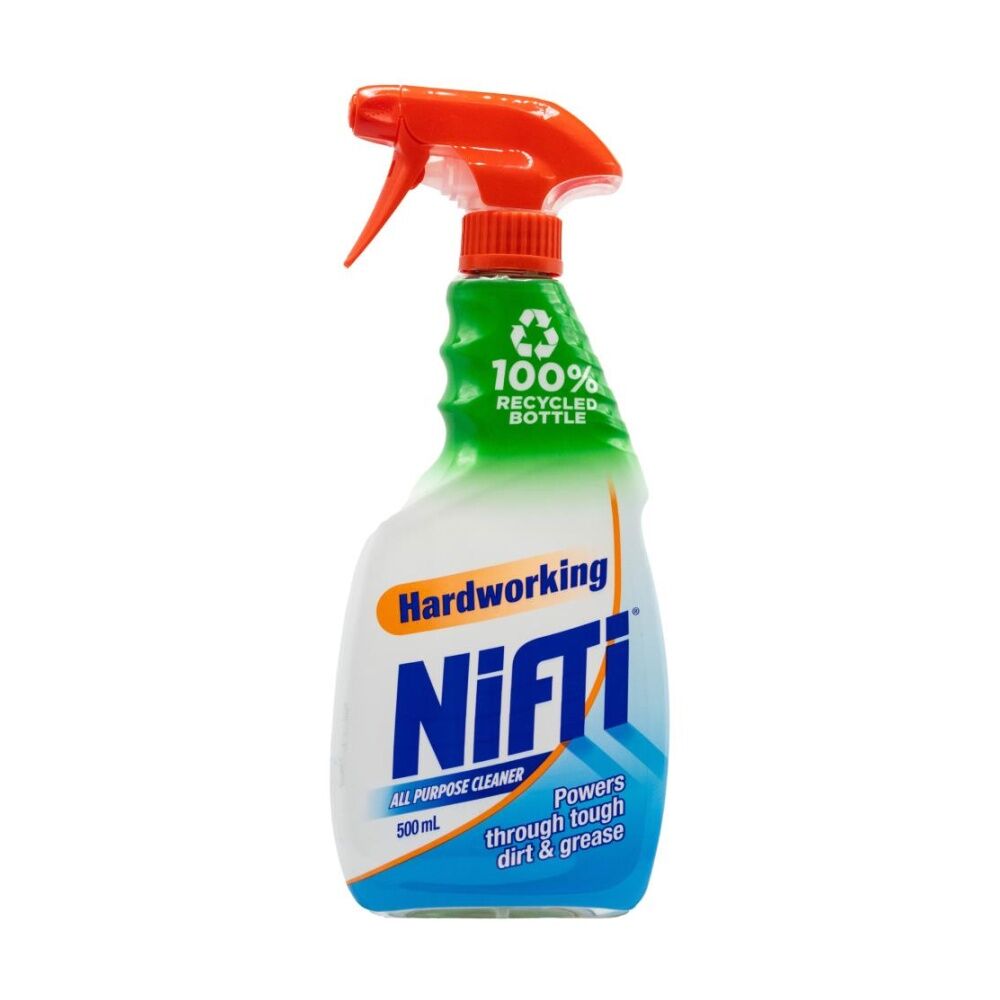 Nifti 500mL Hardowrking All Purpose & Multi-Surface Cleaner Spray