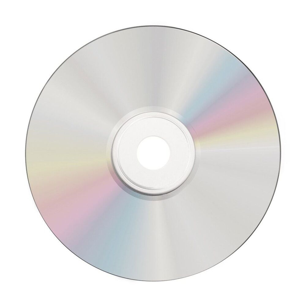 Verbatim CD-R Bulk Silver Shiny 52x Speed Blank Discs 700MB (100 Pieces)
