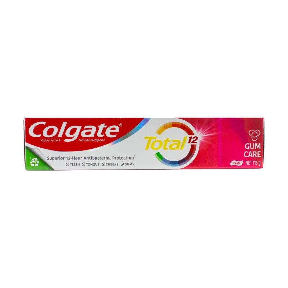 Colgate 115g Total 12 Hour Gum Care Antibacterial Protection Toothpaste