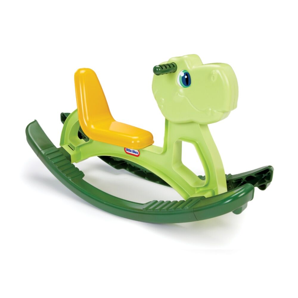 Little Tikes Easy Rocking Dino Kids Toddler Ride On Toy Dinosaur Green 1-3y
