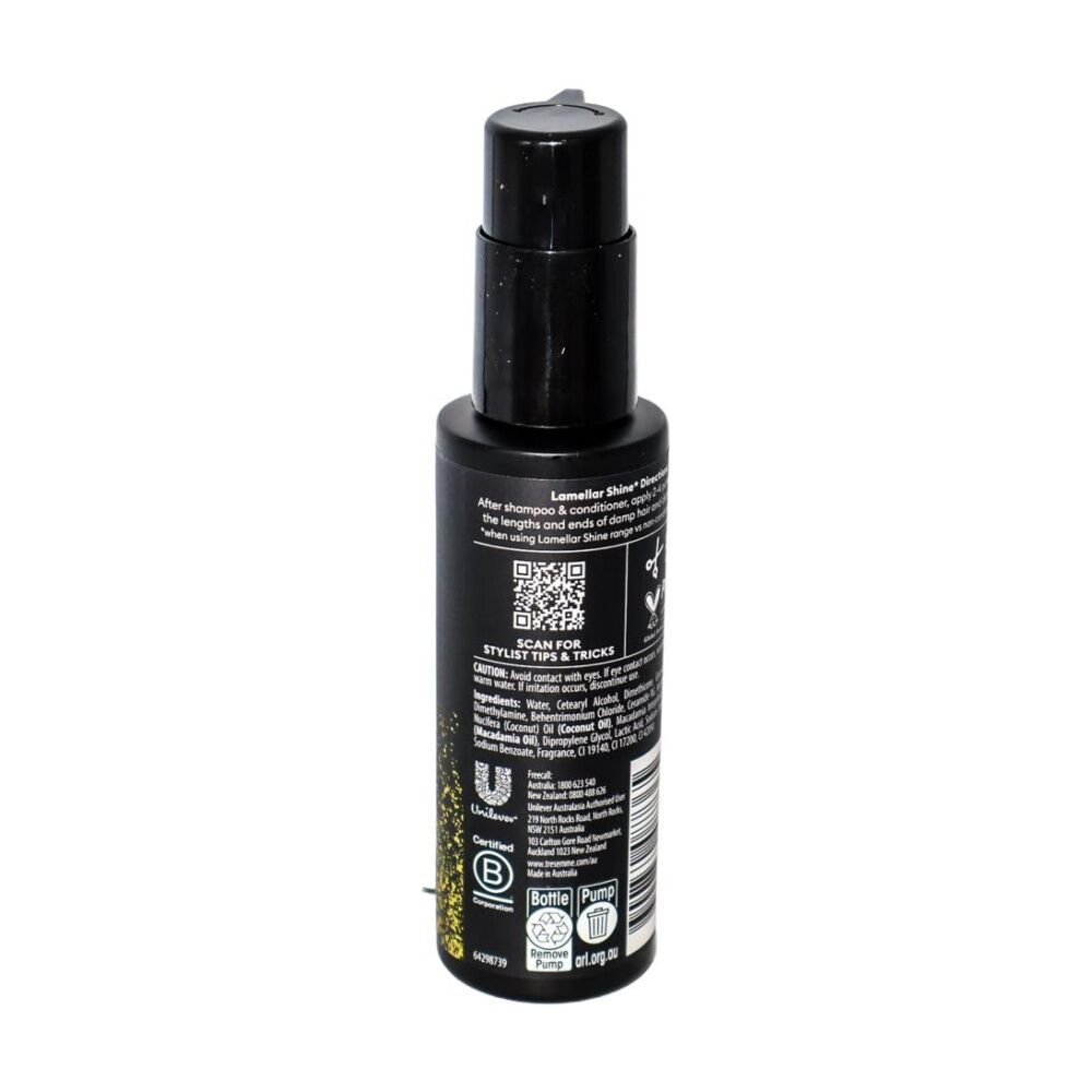 Tresemme Lamellar Shine Step No3 Leave-In Serum Cream Hair Care Product 100ml Tresemme — image 2