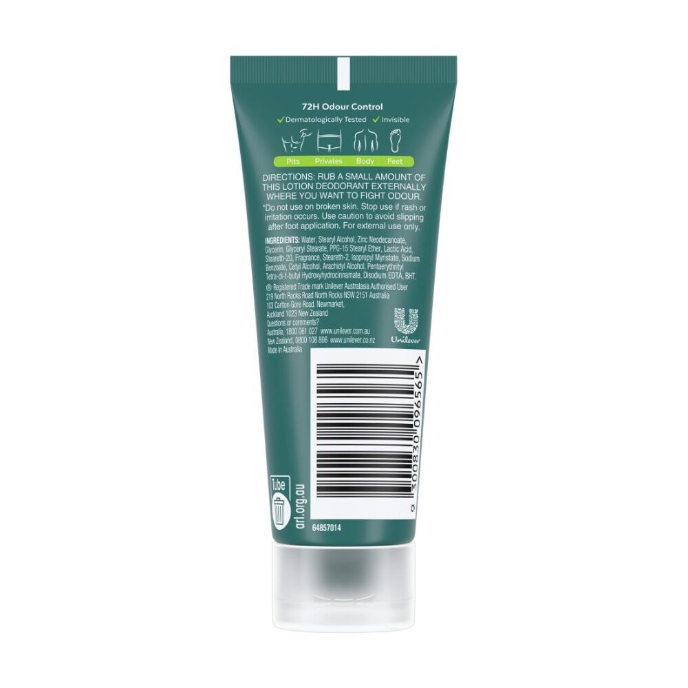 Rexona 72H Whole Body Deo Men Active Fresh 75mL Odour Control (12 Pack) — image 3