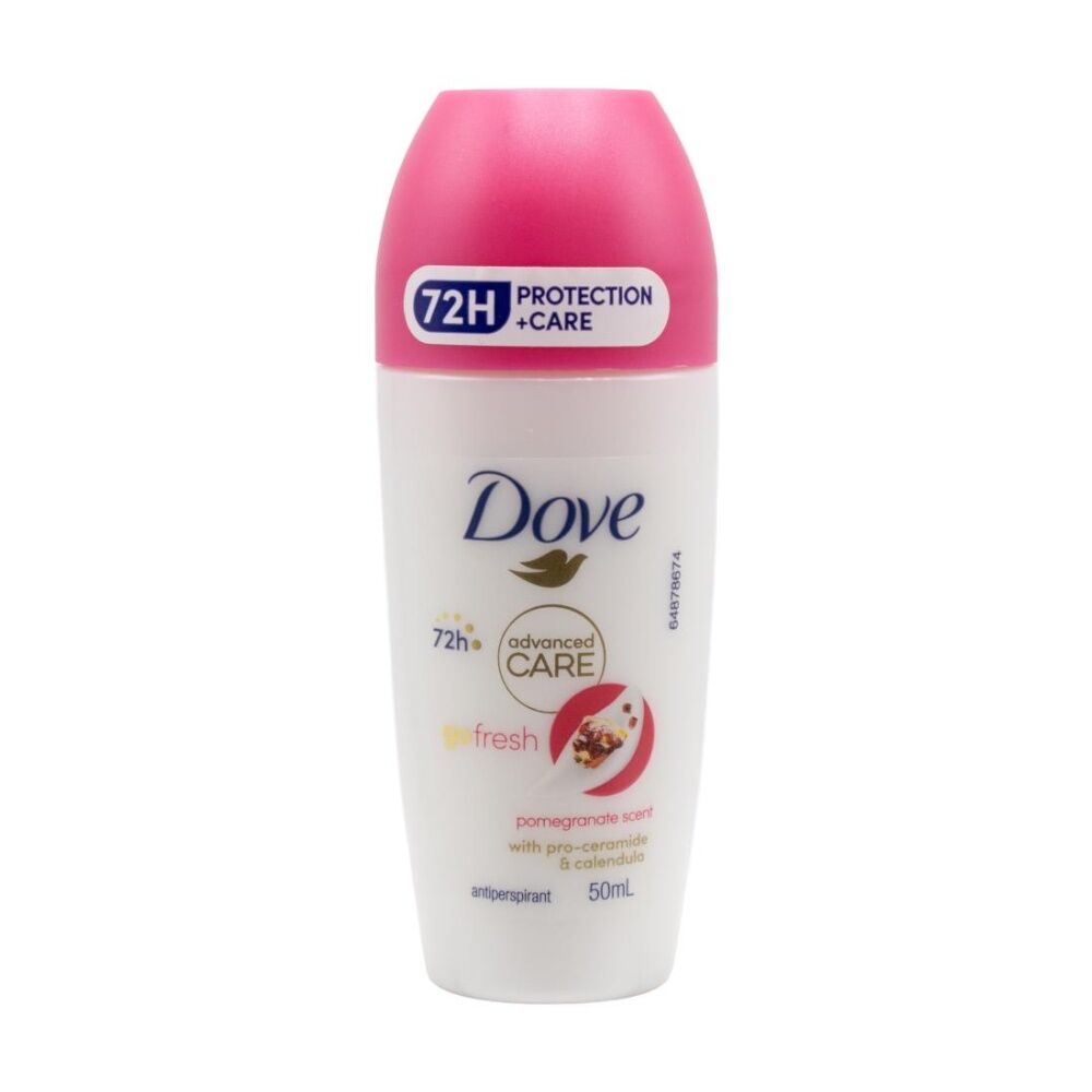 Dove Advanced Care Go 72H Roll On Antiperspirant 50ml Fresh Pomegranate (6 Pack) — image 2