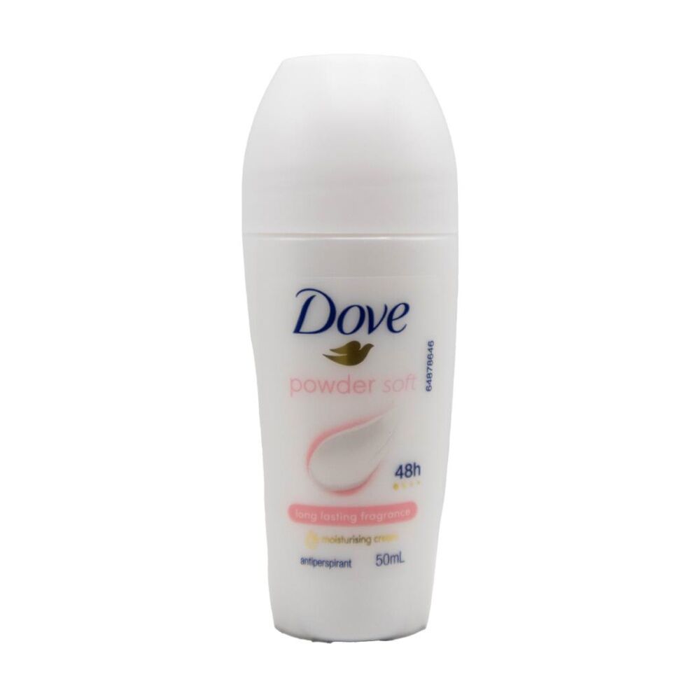 Dove Women's Sensitive Roll On Antiperspirant Deodorant Powder Soft 50ml (12 Pack) — image 2