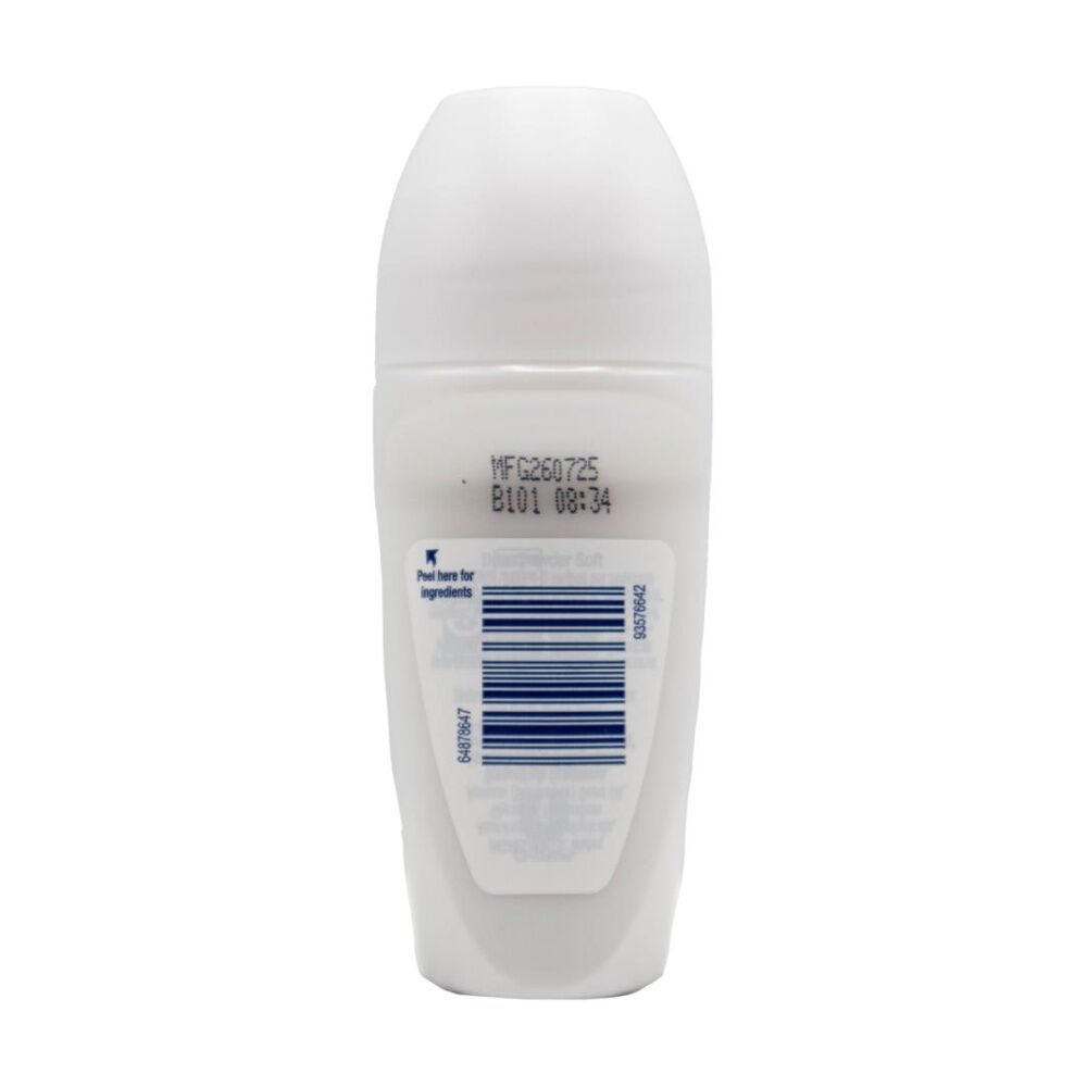 Dove Women's Sensitive Roll On Antiperspirant Deodorant Powder Soft 50ml Dove — image 2