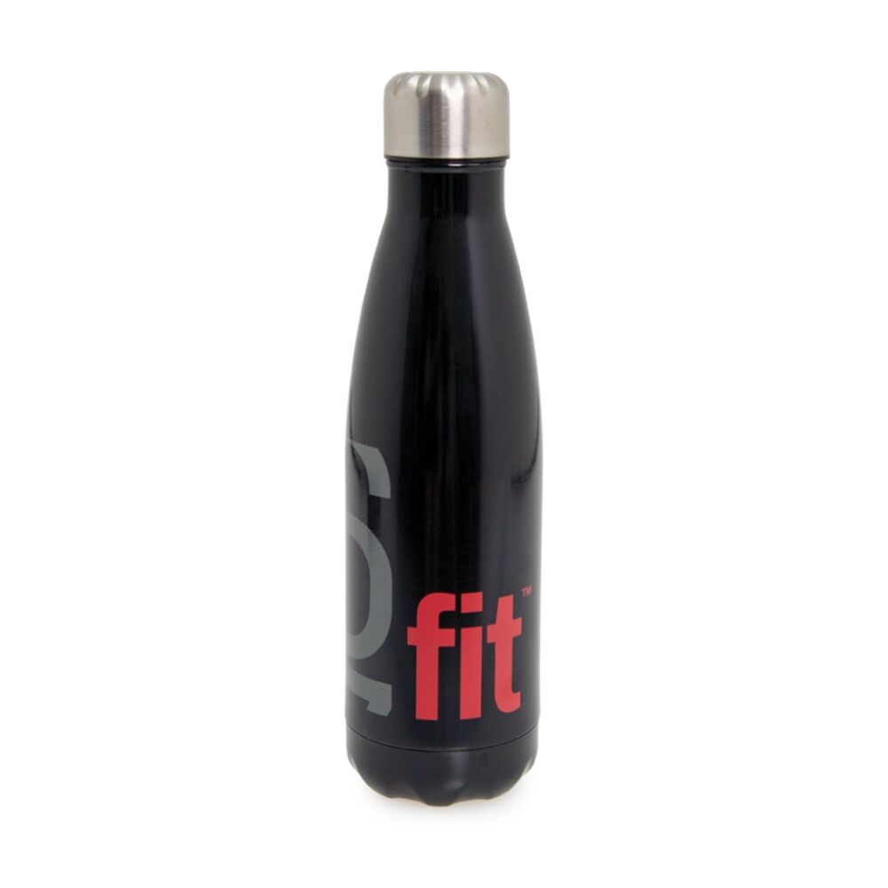 66fit Stainless Steel Water Bottle Vacuum Insulated 500ml Black 66Fit — image 2